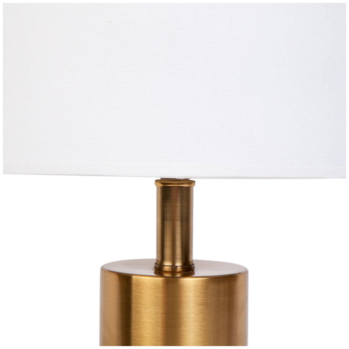 CAFE LIGHTING and LIVING Lane Table Lamp White