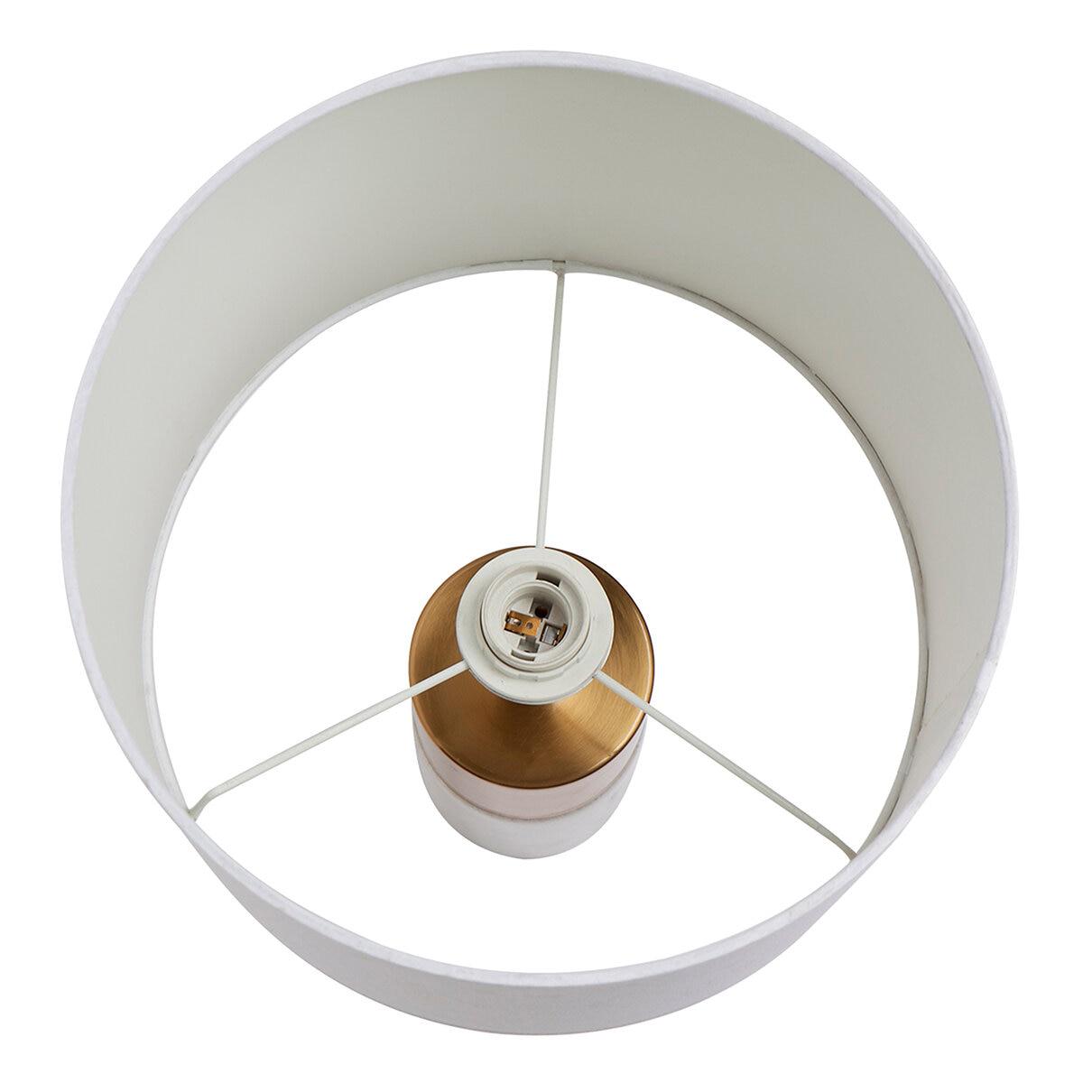 CAFE LIGHTING and LIVING Lane Table Lamp White