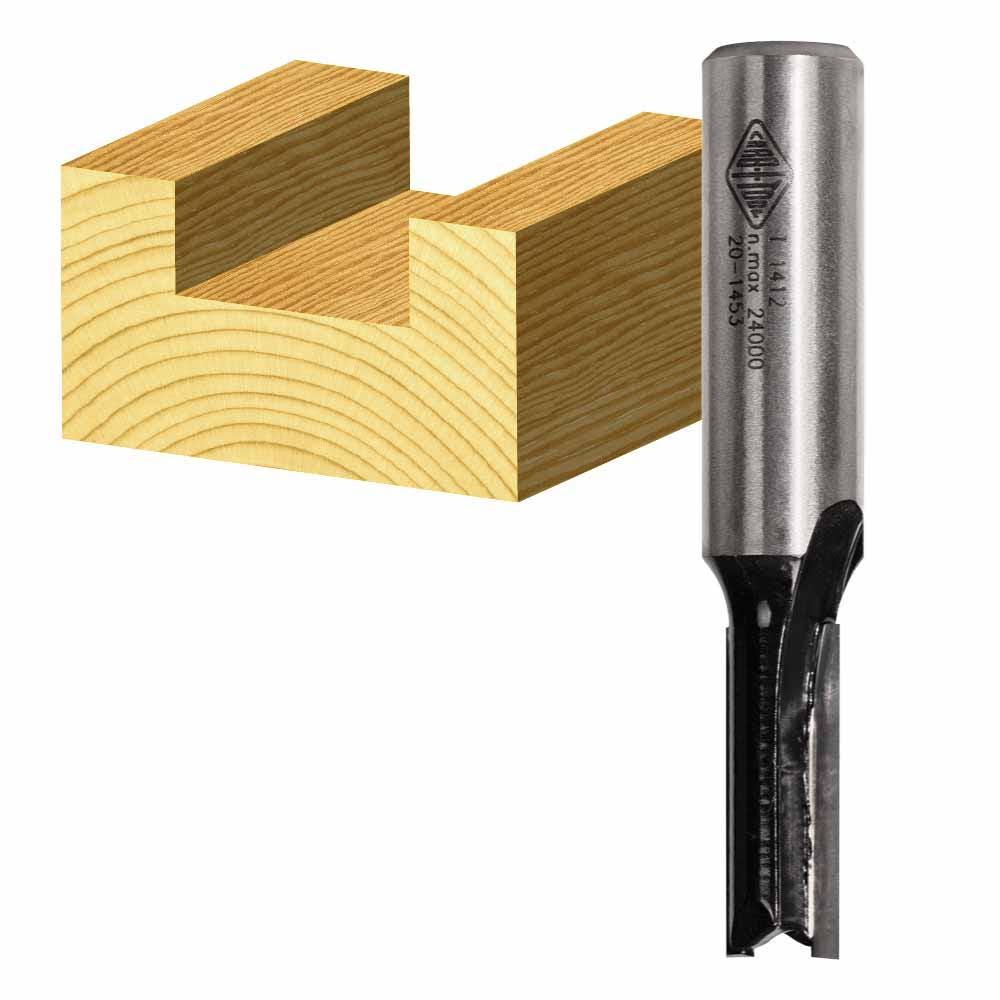 CARBITOOL 13mm TCT Straight Bit 2 Flute Carbide Tipped TX 1413 M
