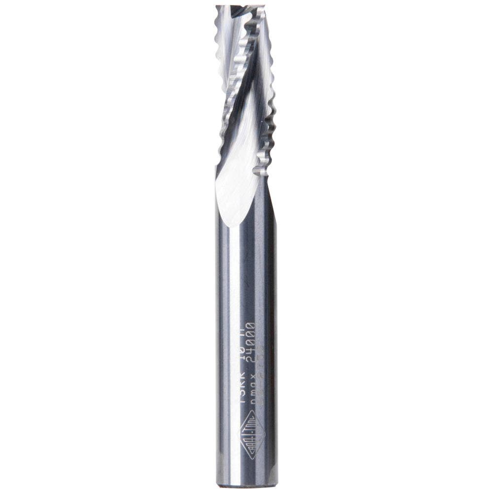 CARBITOOL 16.0mm TC Straight Down-Cut Roughing Spiral Router Bit for Wood - 16.0mm shank TSLR 16 M