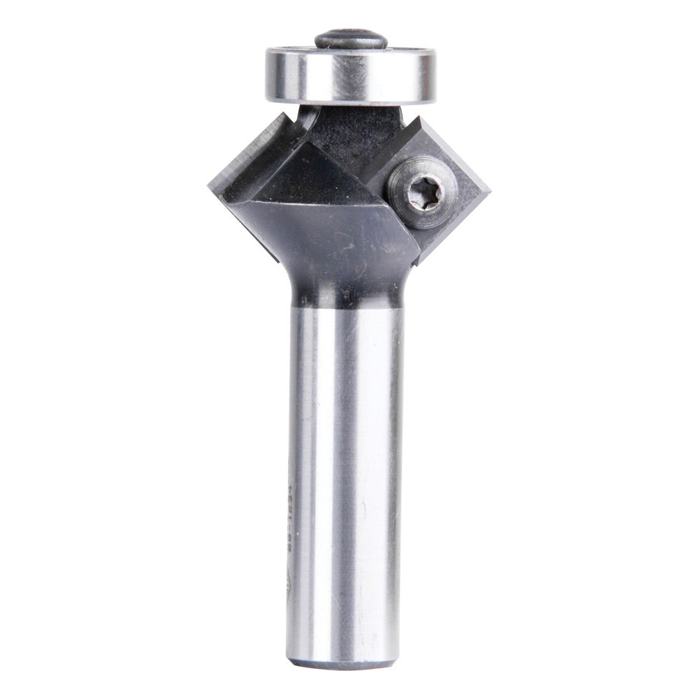 CARBITOOL 19 x 12 x 58mm Router Bit R-TC Bevel Trimming 45 Degree 1 2-Shank R45B1 2