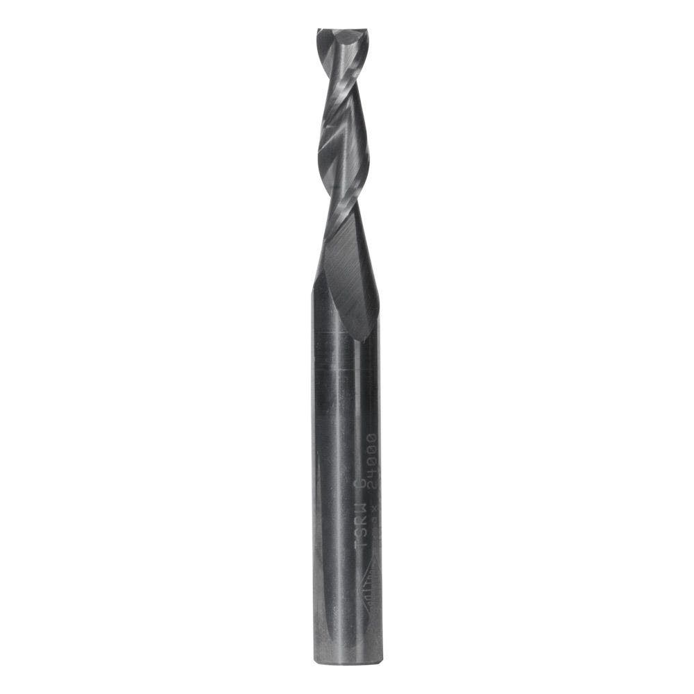 CARBITOOL 1 2inch TC Straight Up-Cut Finishing Spiral Router Bit for Wood - 1 2inch Shank TXXSRW 16 1 2