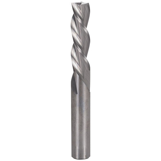 CARBITOOL 1 2inch TC Straight Down-Cut Finishing Spiral Router Bit for Wood - 1 2inch Shank T3SLW 16 1 2