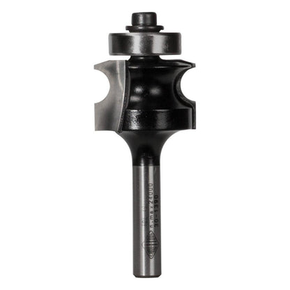 CARBITOOL 1 4 Shank 23.1mm x 19 32inch 2-Flute TCT Drawing Line Router Bit with Bearing TDL 4 B