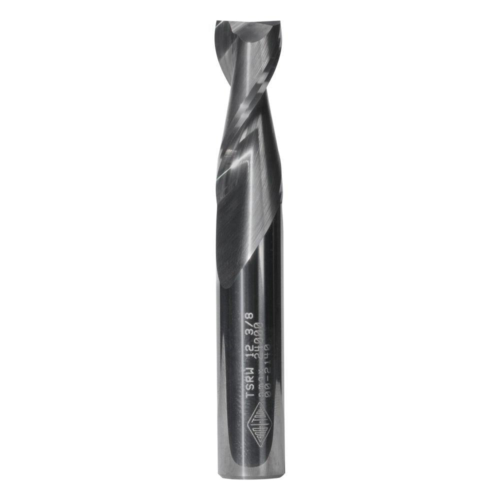CARBITOOL 1 4inch TC Straight Up-Cut Spiral Router Bit for Non-Ferrous Metal - 1 4inch Shank TSR 8