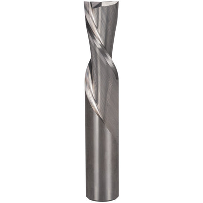 CARBITOOL 1 8inch TC-TiN Straight Down-Cut Finishing Spiral Router Bit for Wood - 1 4inch Shank TTSLW 4