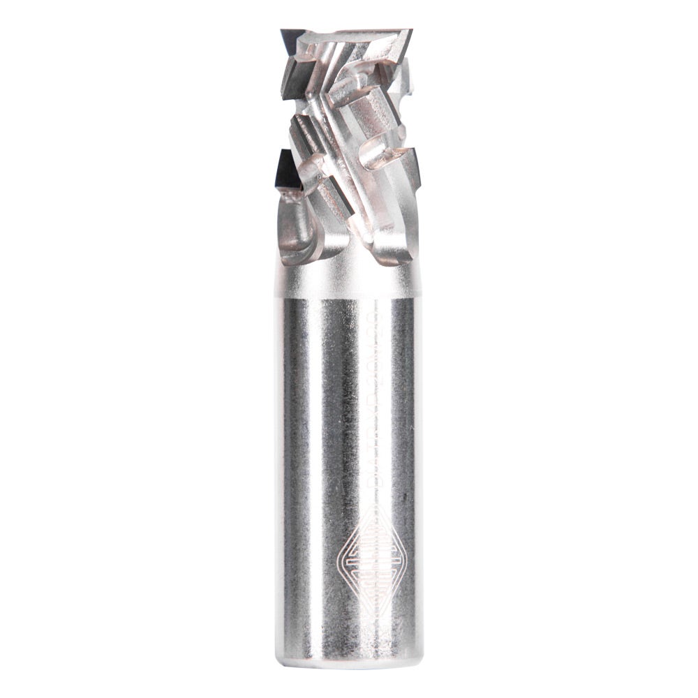 CARBITOOL 25 x 32 x 100mm Router Bit PCD Straight R-H 8+1FL 25mm-Shank DIATRXEXP25M25
