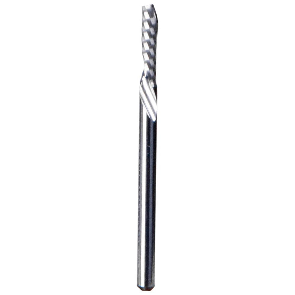 CARBITOOL 2.0mm TC Straight Down-Cut Router Bit for Plastics - 2.0mm Shank TSPL 02 MS