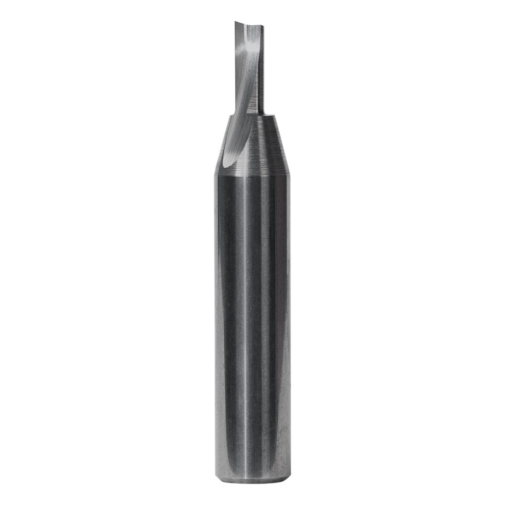 CARBITOOL 2.0mm TC Straight Single-Flute Router Bit for Wood - 1 4inch Shank T 202 MS