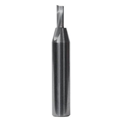 CARBITOOL 2.0mm TC Straight Single-Flute Router Bit for Wood - 1 4inch Shank T 202 MS