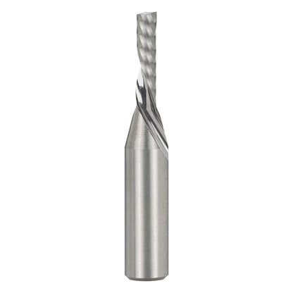CARBITOOL 2.0mm TC Straight Up-Cut Spiral Router Bit for Plastics - 2.0mm Shank TSPR 02 MS