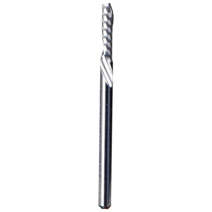 CARBITOOL 3 16inch TC Straight Down-Cut Router Bit for Plastics - 1 4inch Shank TSPL 06 S