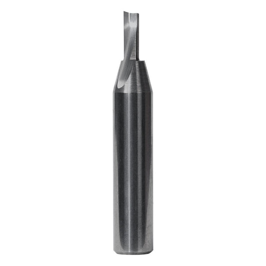 CARBITOOL 3 32inch TC Straight Single-Flute Router Bit for Wood - 1 4inch -Shank T 203 S