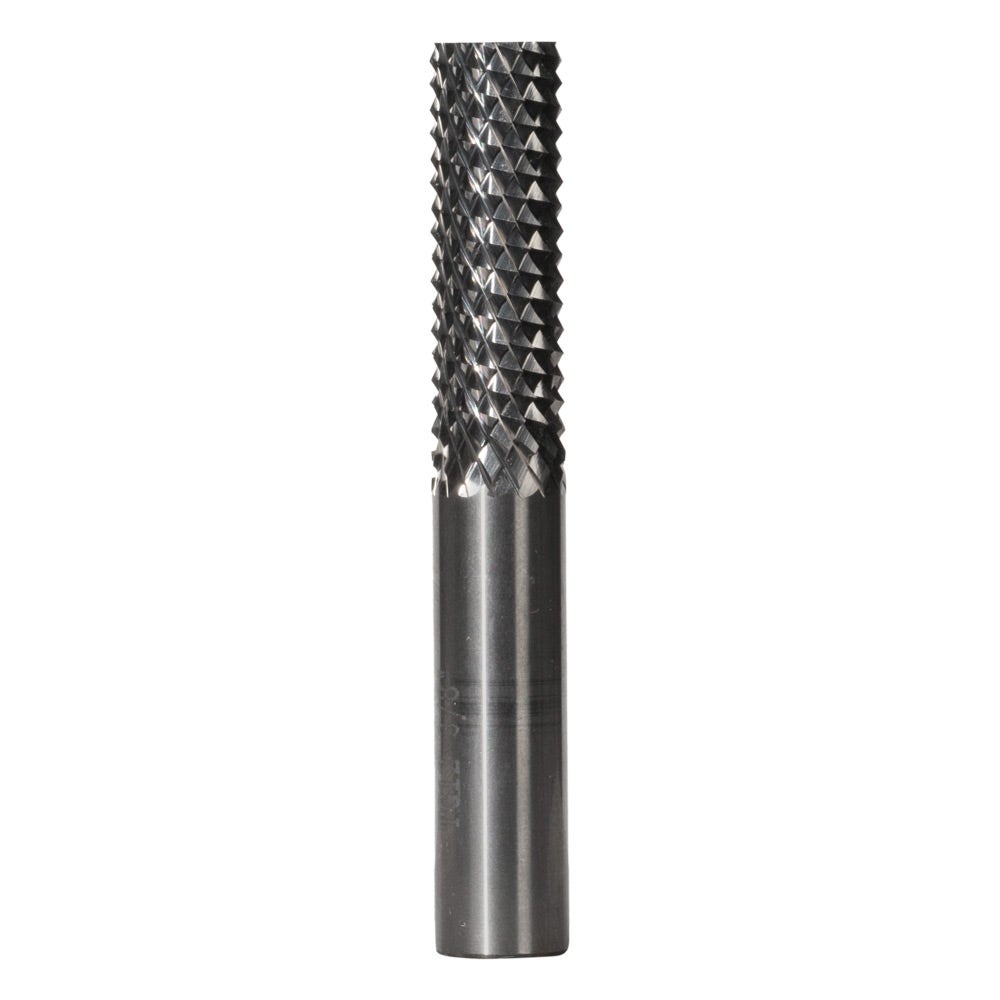 CARBITOOL 3 8inch TC Diamond Cut Straight Router Bit for Fibreglass - 3 8inch Shank TG 12 3 8