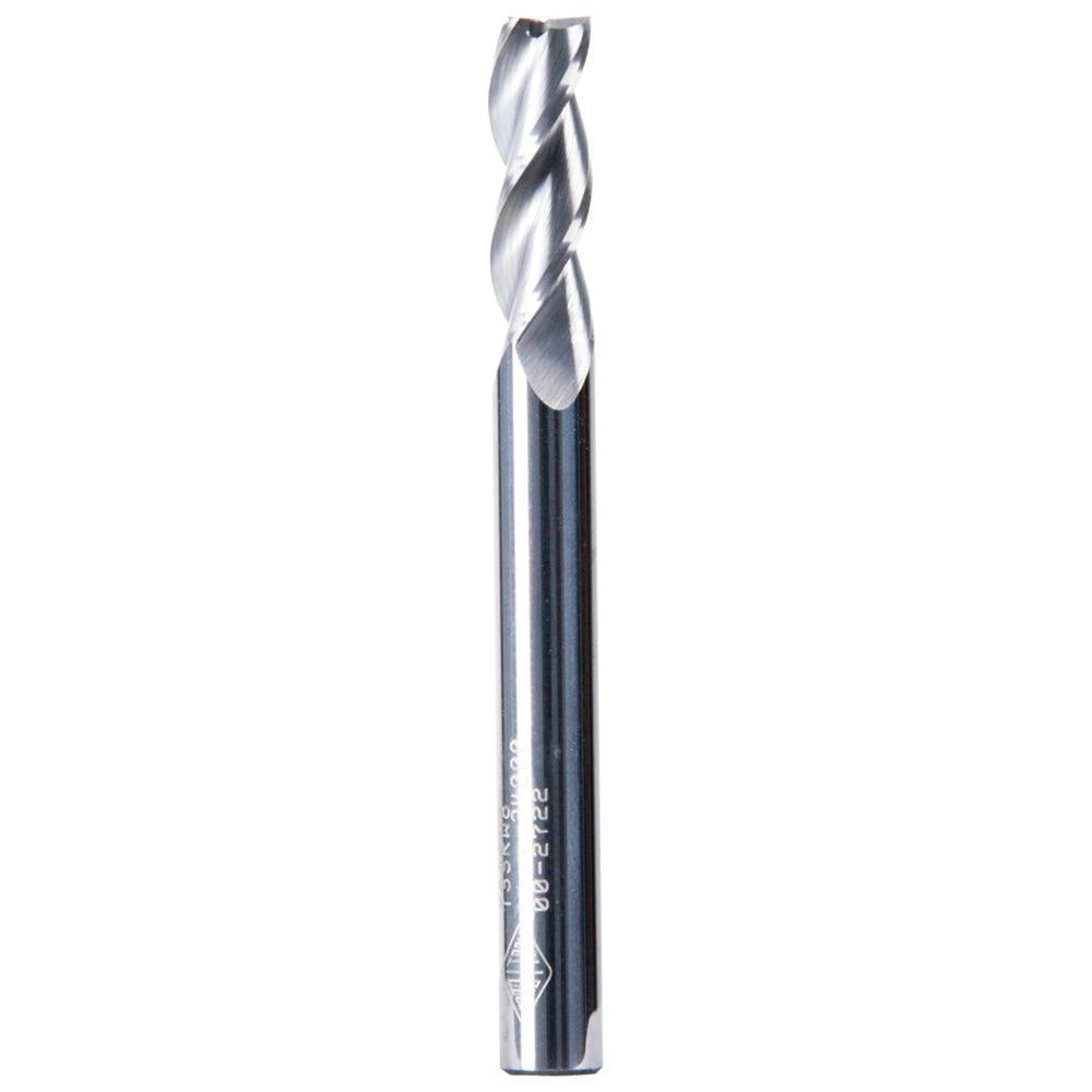 CARBITOOL 3 8inch TC Straight Up-Cut Finishing Spiral Router Bit for Wood - 3 8inch Shank T3SRW12 3 8