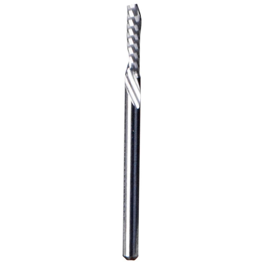 CARBITOOL 4.0mm TC Straight Down-Cut Router Bit for Plastics - 4.0mm Shank TSPL 04 S