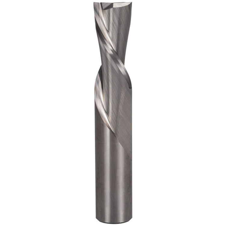 CARBITOOL 5 16inch TC Straight Down-Cut Finishing Spiral Router Bit for Wood - 1 2inch Shank TSLW 10 1 2