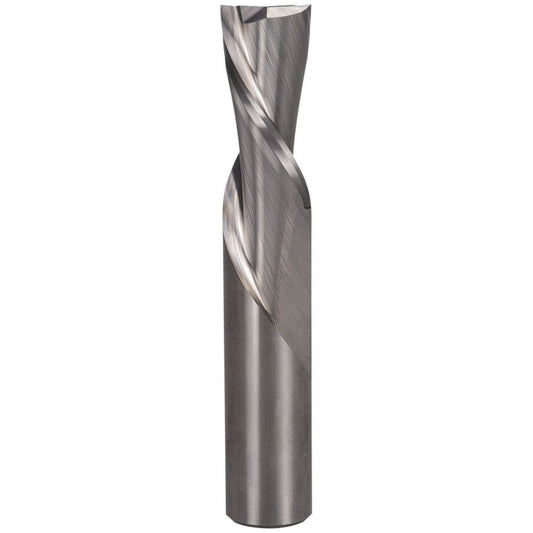 CARBITOOL 5 32inch TC Straight Down-Cut Finishing Spiral Router Bit for Wood - 1 4inch Shank TSLW 5