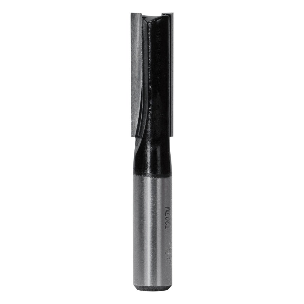CARBITOOL 7.0mm TCT Straight 2-Flute Router Bit for Wood - 1 4inch Shank T 207 M