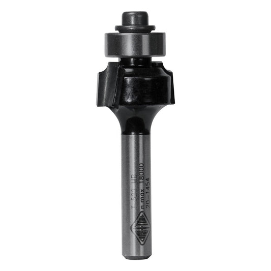 CARBITOOL Router Bit TCT Rounding Over 2mm-Radius 1 4inch -Shank T 502 MB