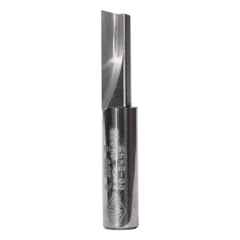 CARBITOOL Router Bit Solid Carbide Straight 1 4inch -Diameter 1 4inch -Shank T 208 S