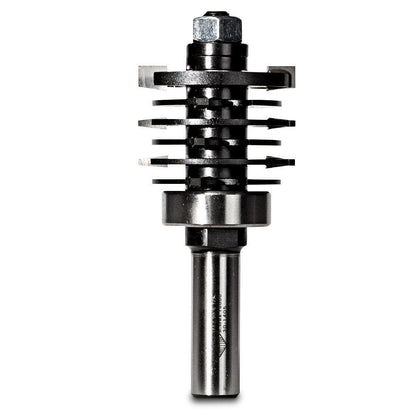 CARBITOOL Router Bit TCT Finger Joint 40mm-Diameter 1 2inch -Shank TAFJ 90 B 1 2