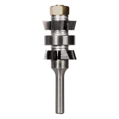 CARBITOOL Router Bit TCT 15-Degree Double Bevel Assembly 1inch -Diameter 1 4inch -Shank TDA 194.15 B