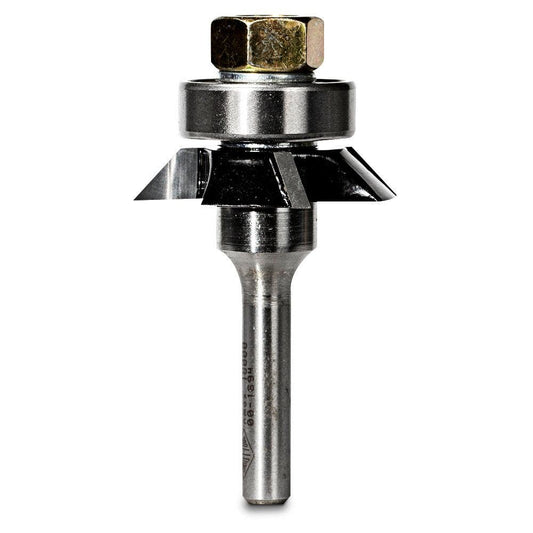 CARBITOOL Router Bit 45-Degree Bevel 4-Flute w. Bearing TA 194.45 B