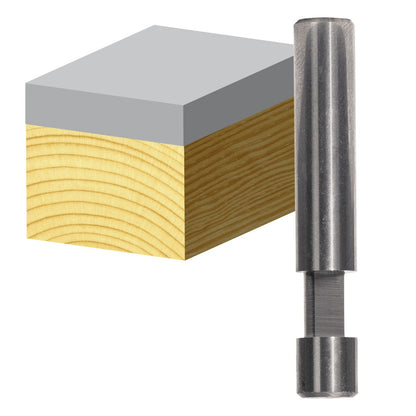 CARBITOOL Router Bit Solid Carbide Flush Trim 1 4inch -Diameter 1 4inch -Shank T 303 - 500