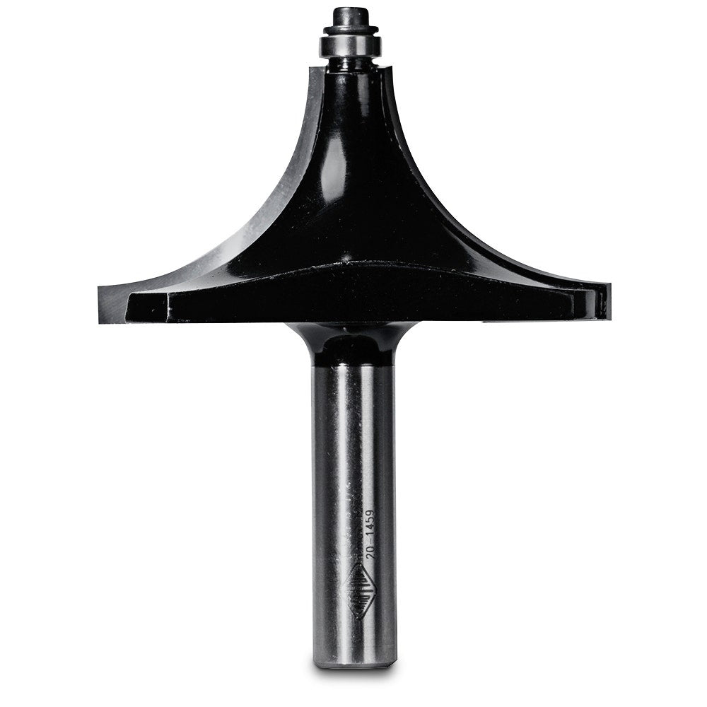 CARBITOOL Router Bit TCT Beading w.Bearing 1.1 4inch -Radius 1 2inch -Shank T 640 B 1 2