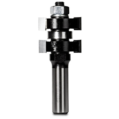 CARBITOOL Router Bit TCT Tongue and Groove Cutter Cuts Tongue 1 2inch -Shank TAG 01 B 1 2
