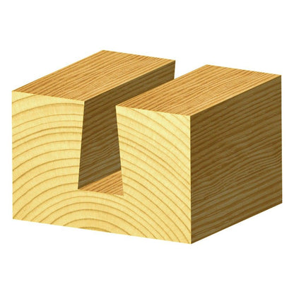 CARBITOOL Router Bit TCT Dovetail Bit 1 2inch -Diameter 1 4inch -Shank TL 120