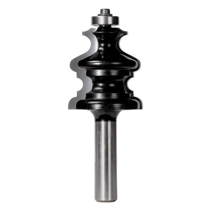 CARBITOOL Router Bit TCT Face Moulding w.Bearing 1.5 8inch -Diameter 1 2inch -Shank TFM 60 B 1 2
