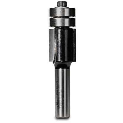 CARBITOOL Router Bit TCT Flush Trim w.Bearing 7 8inch -Diameter 1 2inch -Shank T 8028 BB 1 2