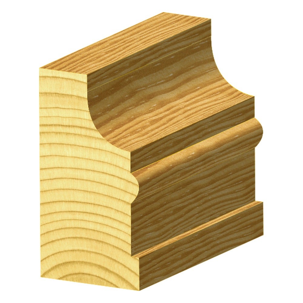 CARBITOOL Router Bit TCT Face Moulding 1.1 4inch -Diameter 1 2inch -Shank TFM 01 B 1 2