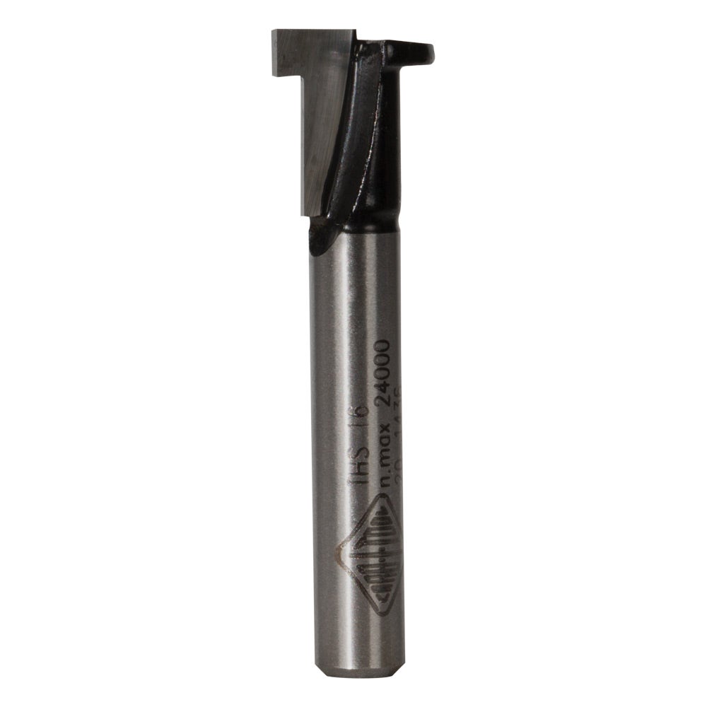 CARBITOOL Router Bit TCT Hook Slot 1 2inch -Diameter 5 16inch -Diameter Neck 1 2inch -Shank THS 16