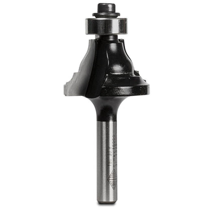 CARBITOOL Router Bit TCT Beading Ogee w.Bearing 7 64inch and 1 4inch -Radius 1 4inch -Shank TBO 30 B