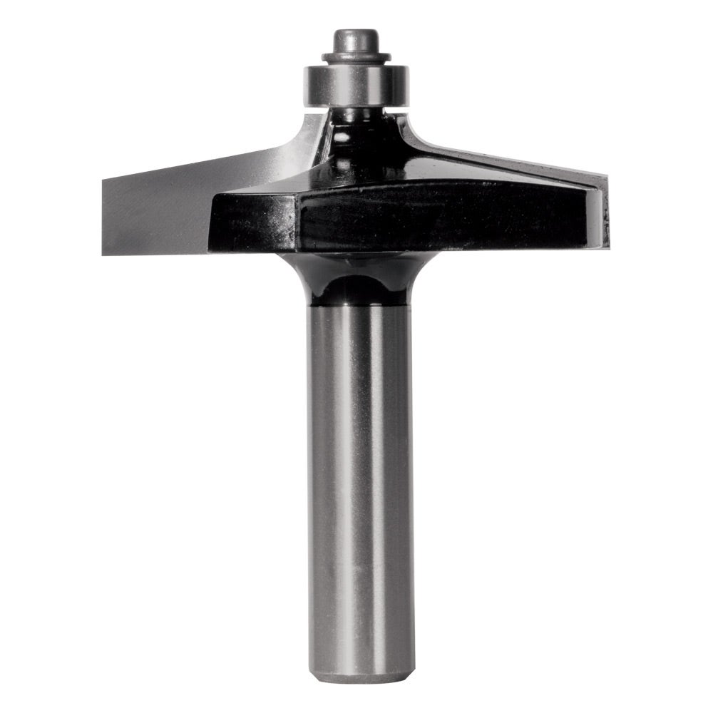 CARBITOOL Router Bit TCT Chamfering w.Bearing 61mm-Diameter 1 2inch -Shank TRR 16 B 1 2
