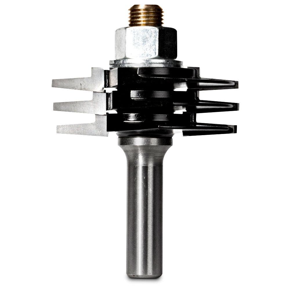 CARBITOOL Router Bit TCT Finger Joint 2.1 2inch -Diameter 1 2inch -Shank TAFJ 60 1 2