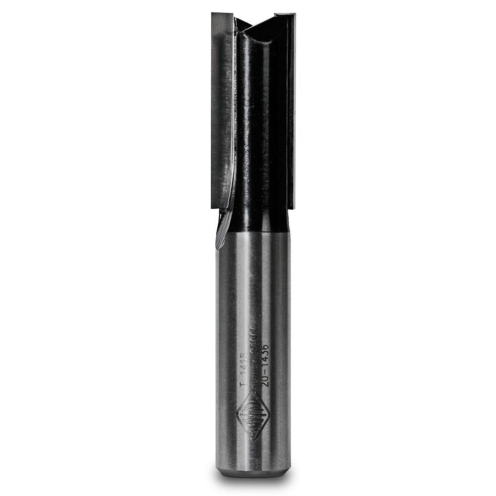 CARBITOOL Router Bit TCT Straight Router 9 16inch -Diameter 1 2inch -Shank T 1418