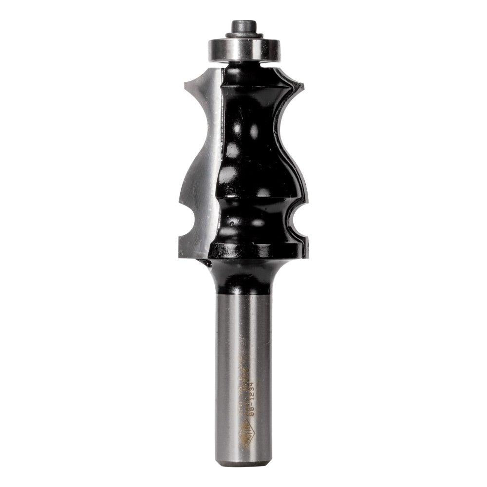 CARBITOOL Router Bit TCT Face Moulding w.Bearing 1.1 8inch -Diameter 1 2inch -Shank TFM 48 B 1 2