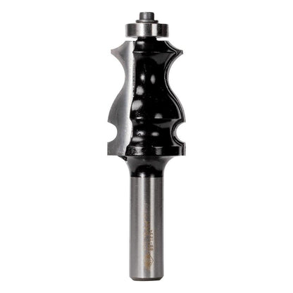CARBITOOL Router Bit TCT Face Moulding w.Bearing 1.1 8inch -Diameter 1 2inch -Shank TFM 48 B 1 2