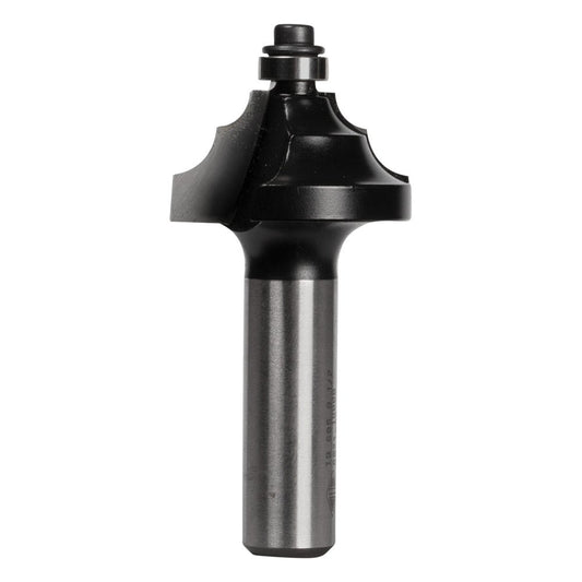 CARBITOOL Router Bit TCT Double Beading 3 16inch and 1 4inch Radius 1 2inch -Shank TB 606 B 1 2