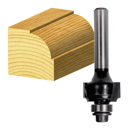 CARBITOOL Router Bit TCT Beading w.Bearing 3 16inch -Radius 1 2inch -Shank T 606 B 1 2