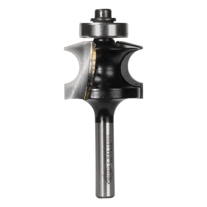 CARBITOOL Router Bit TCT Drawing Line Bit w.Bearing 10.3mm 1 4inch -Shank TDL 6 B