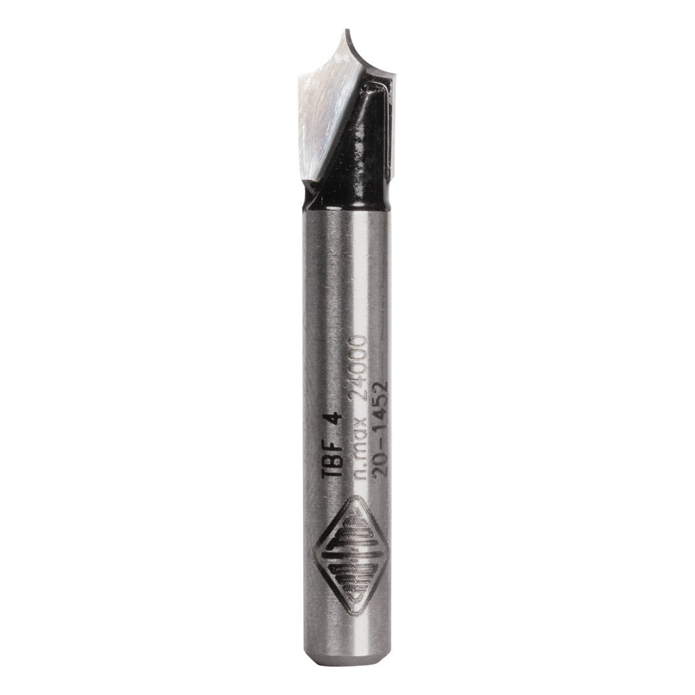 CARBITOOL Router Bit TCT Fine Point Beading Bit 1 8inch -Radius 1 4inch -Shank TBF 4