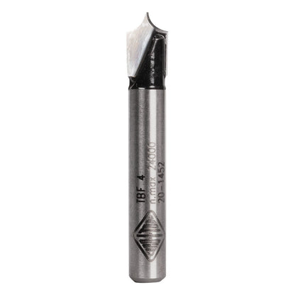 CARBITOOL Router Bit TCT Fine Point Beading Bit 1 8inch -Radius 1 4inch -Shank TBF 4