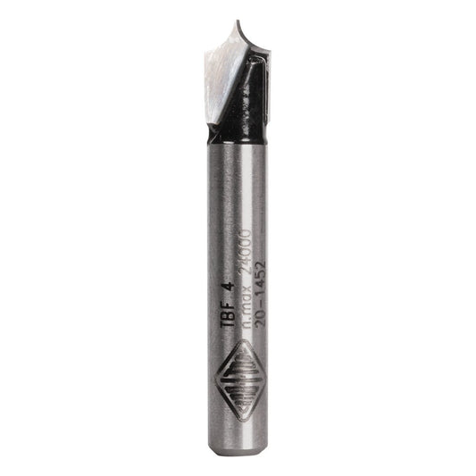 CARBITOOL Router Bit TCT Fine Point Beading Bit 1 8inch -Radius 1 4inch -Shank TBF 4
