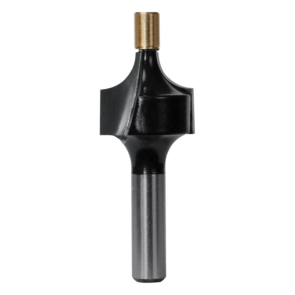 CARBITOOL Router Bit TCT Round Over 1 4inch -Radius 1 4inch -Shank T 508