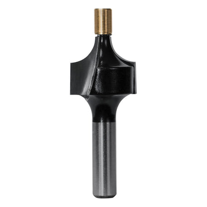 CARBITOOL Router Bit TCT Round Over 1 4inch -Radius 1 4inch -Shank T 508